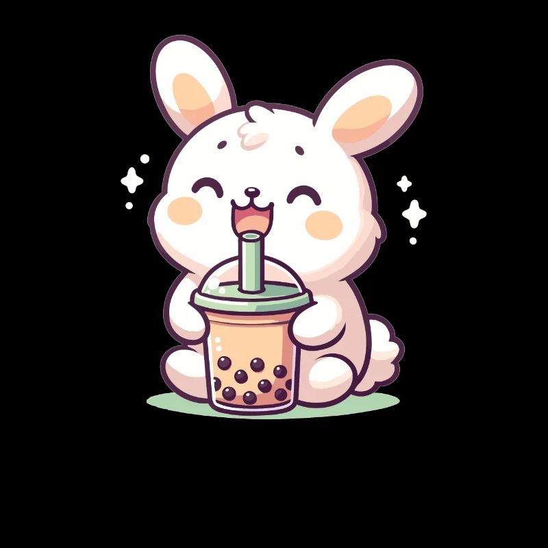 Kawaii Hasen Bubble Tea Boba Hase