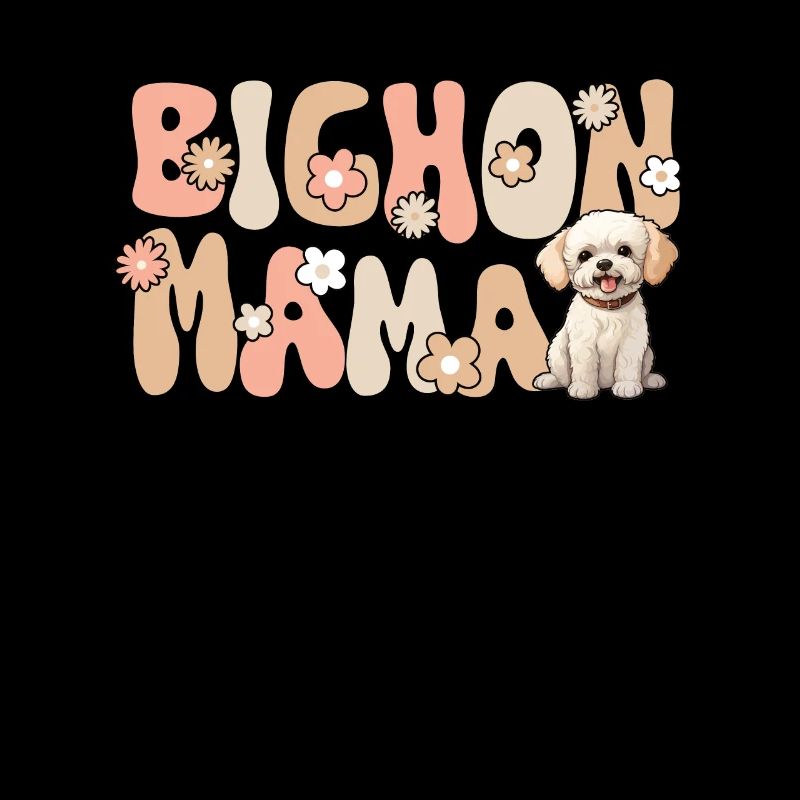 Bichon Frise Groovy Bichon Mama