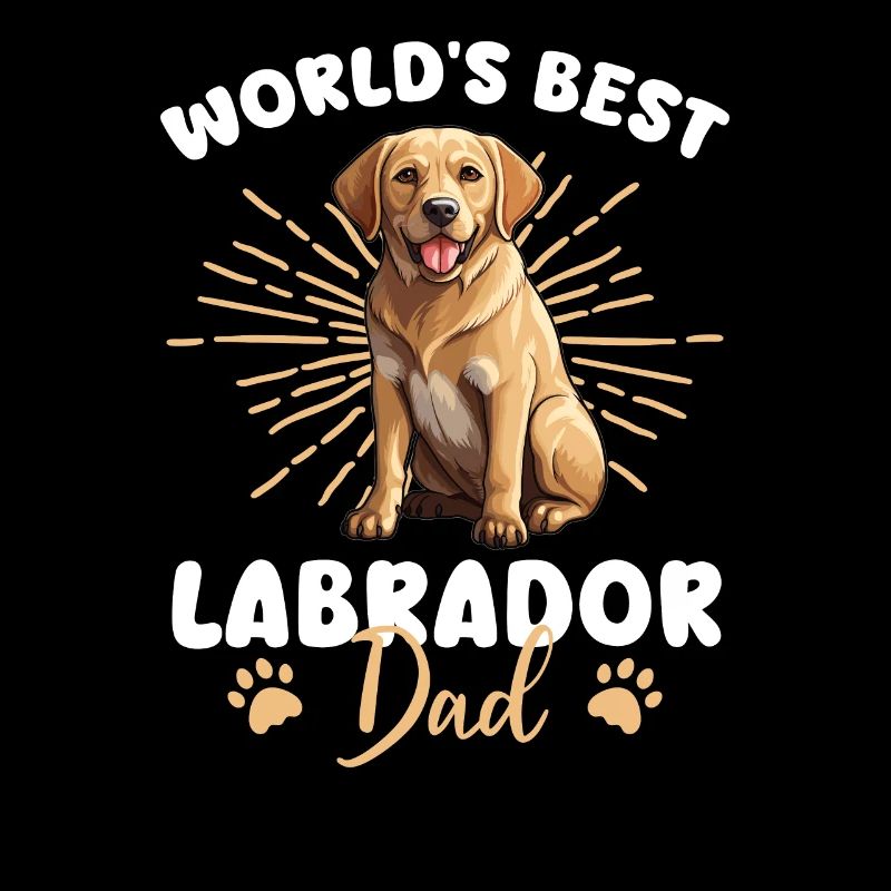 Labrador Retriver Papa Labrador Groovy
