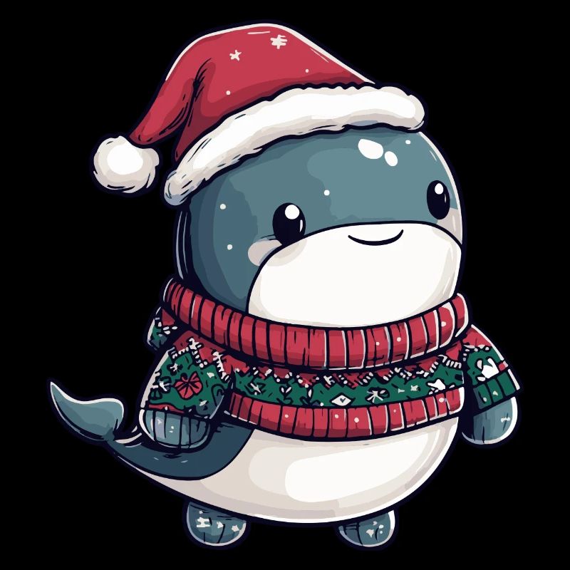Whale Christmas Comic