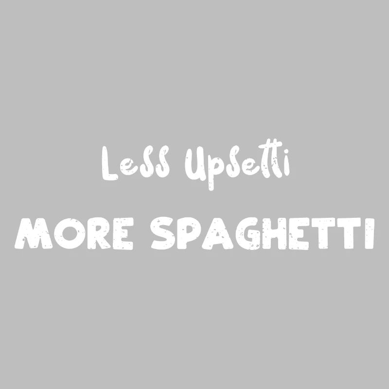 Moins d’upsetti plus de spaghettis