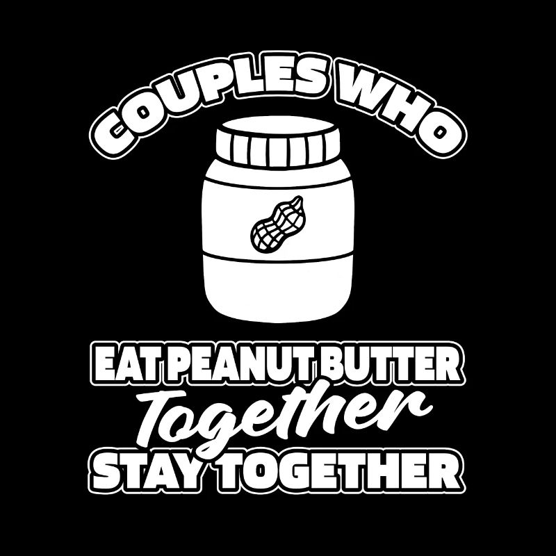 Erdnussbutter Paar