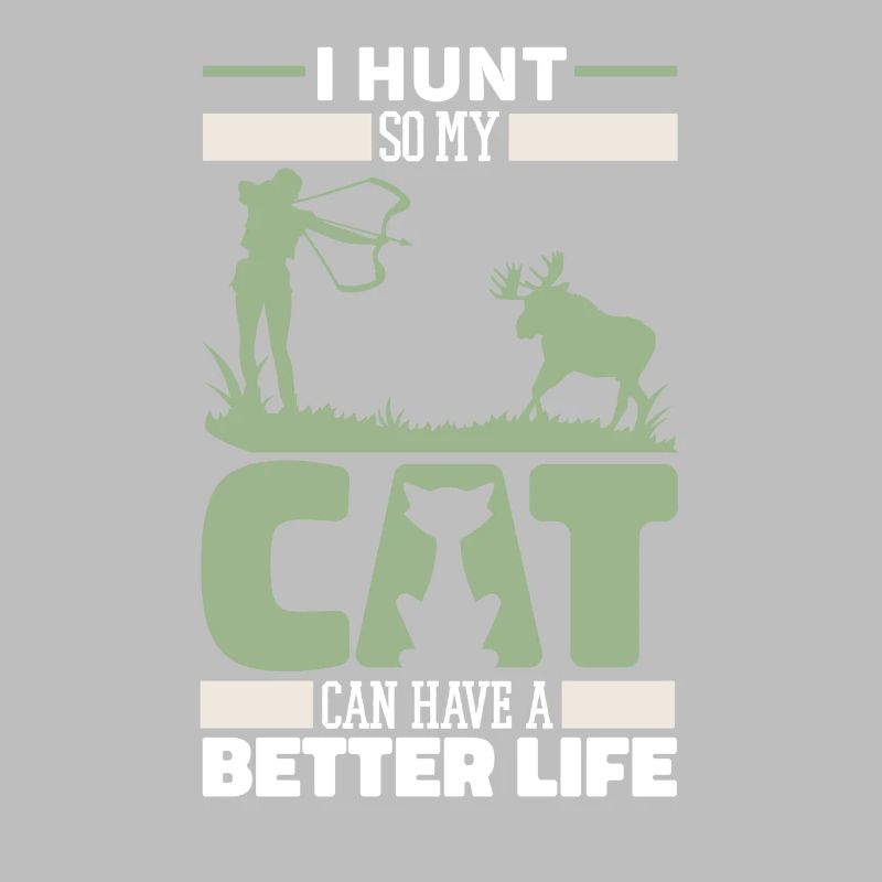 Bogenjagd Bogenjäger Katze