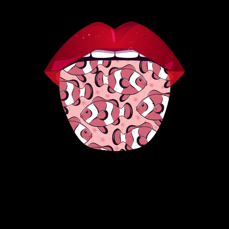 Clownfisch Lippen