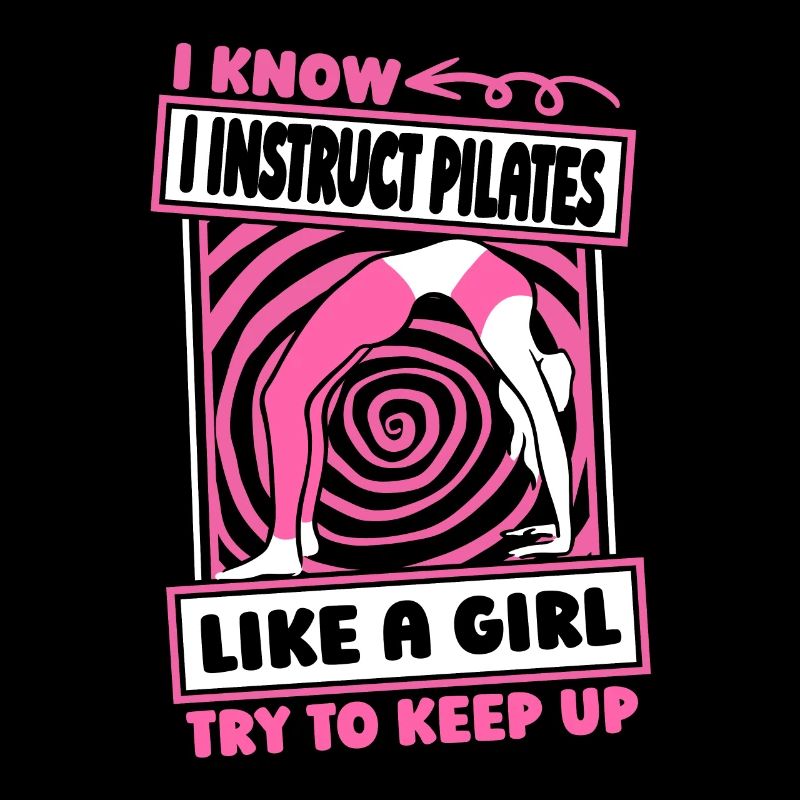 Pilatestrainer Pilates Lehrer Mädchen