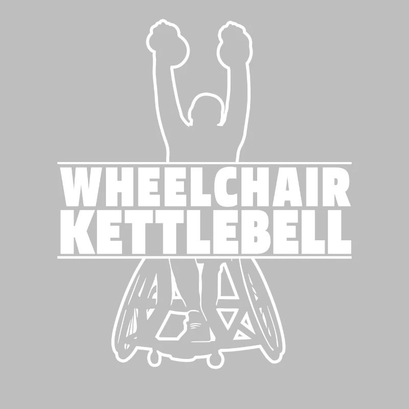 Kettlebell Rollstuhl