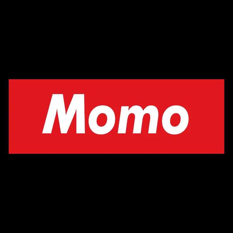 Momo red stripe
