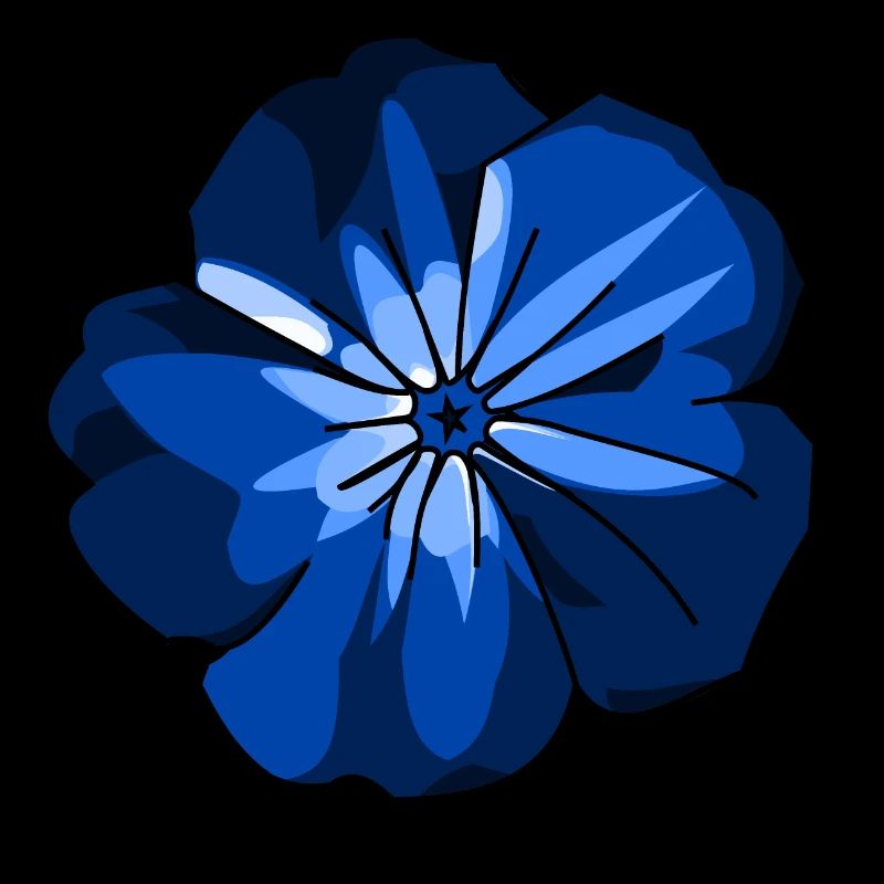 Fleur bleue