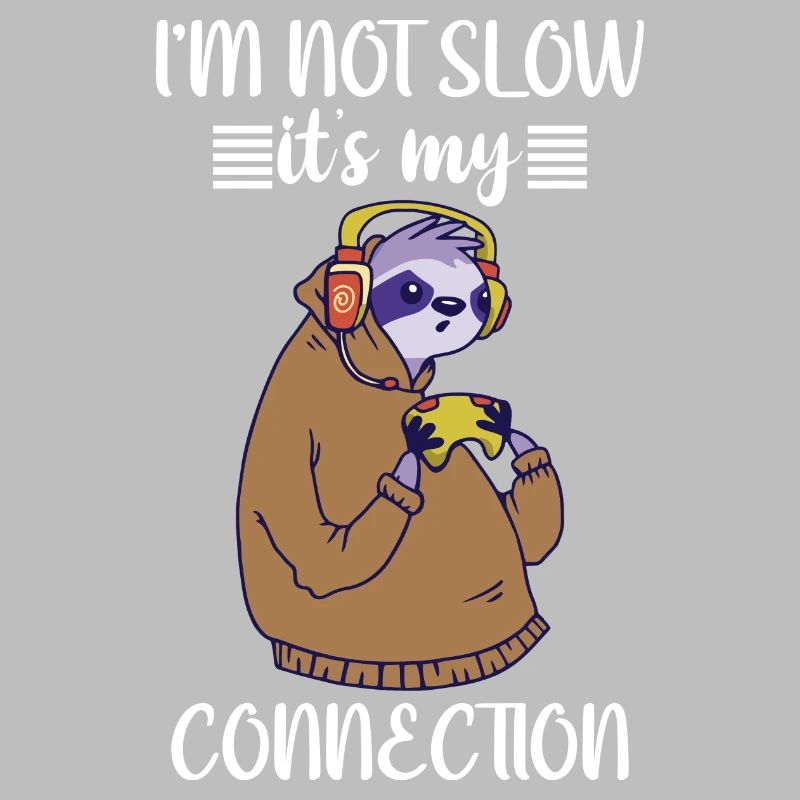 i m not slow it s my connection
