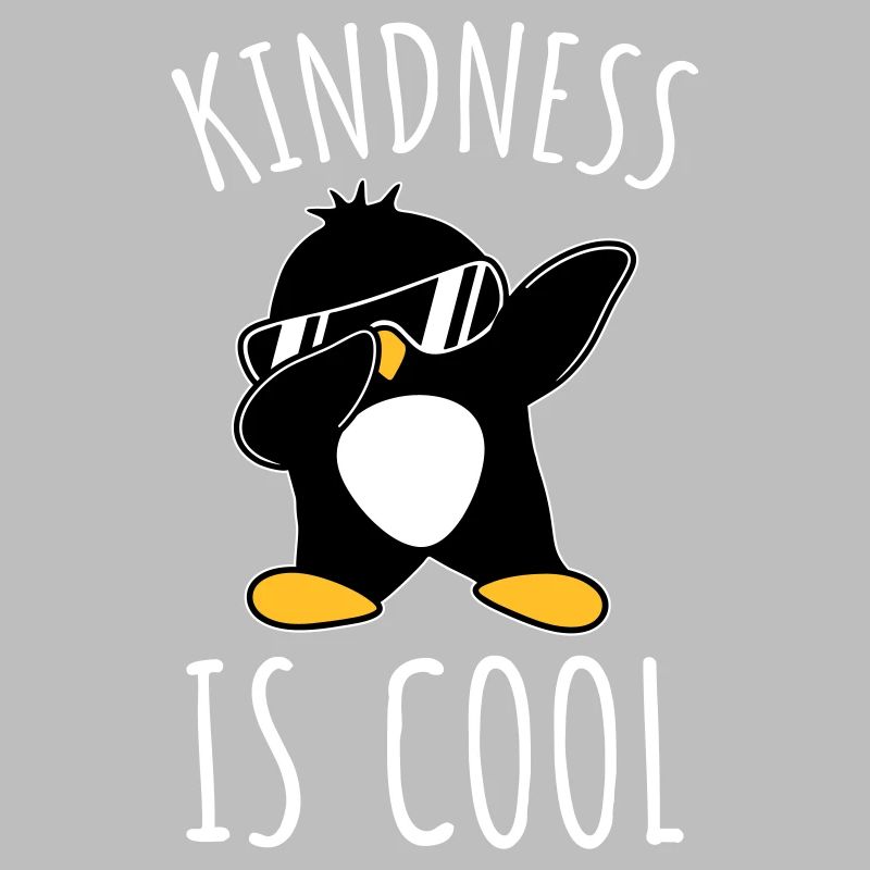 Kindness Is Cool Dabbing Dab Dance Gesture Penguin