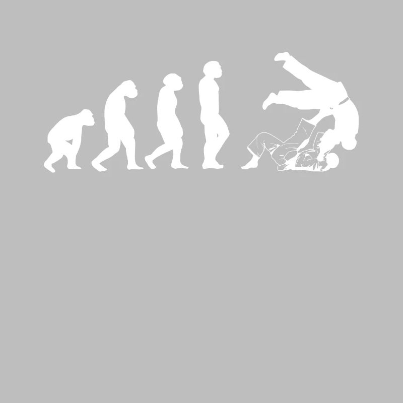 Judo Evolution cadeau rétro judoka cool