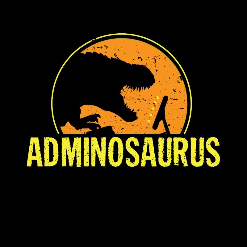 Adminosaurus - lustiges Administrator IT Informati
