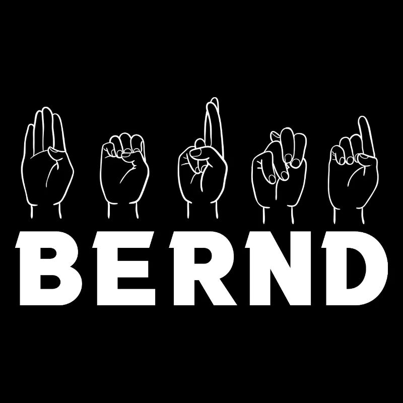Sign language Bernd