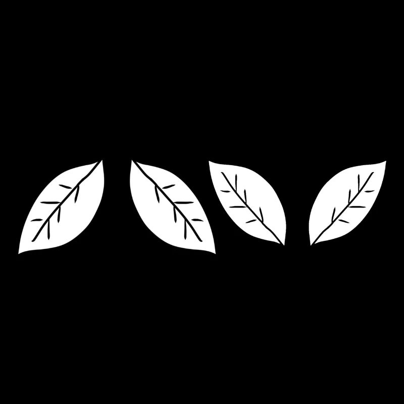 Four Leaves Leaf Symbol Shape Shape