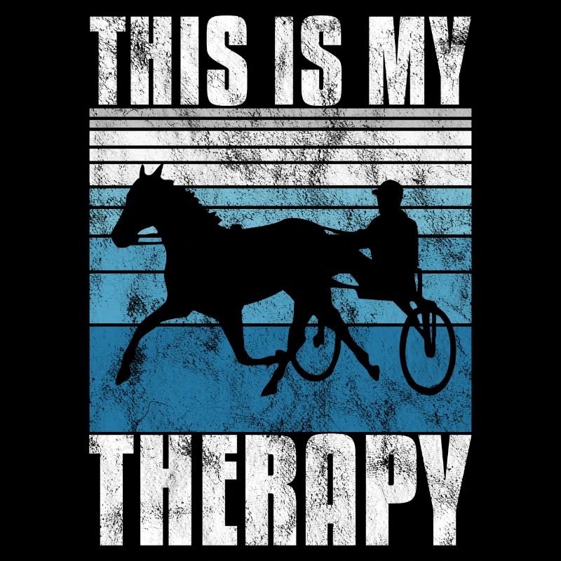 This is my therapy Trotting Harness Width Retro