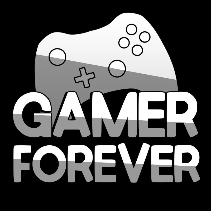 GAMER FOREVER + Controller - Gaming