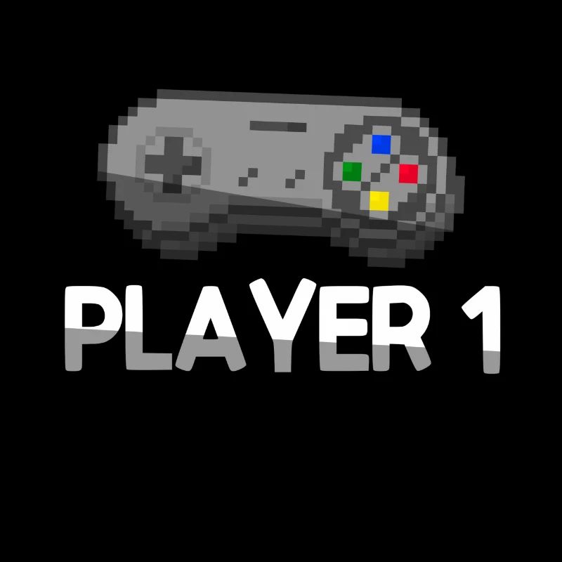 PLAYER 1 + SNES Controller - Gaming