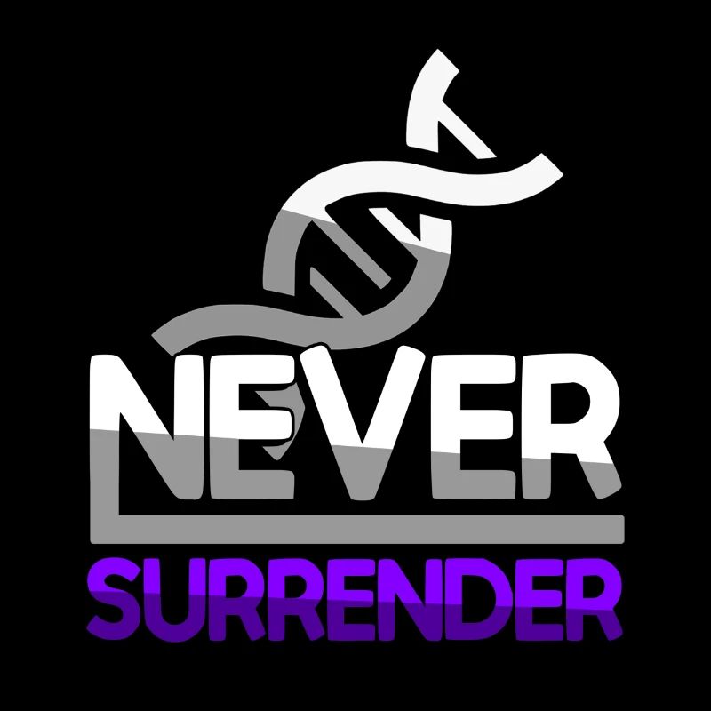 NEVER SURRENDER (Lila) + DNA - Gaming
