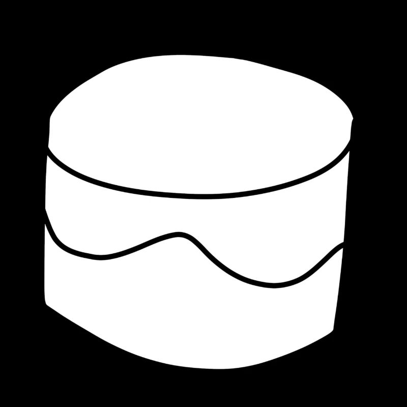 icône de gâteau gâteau de gâteau dessin animé
