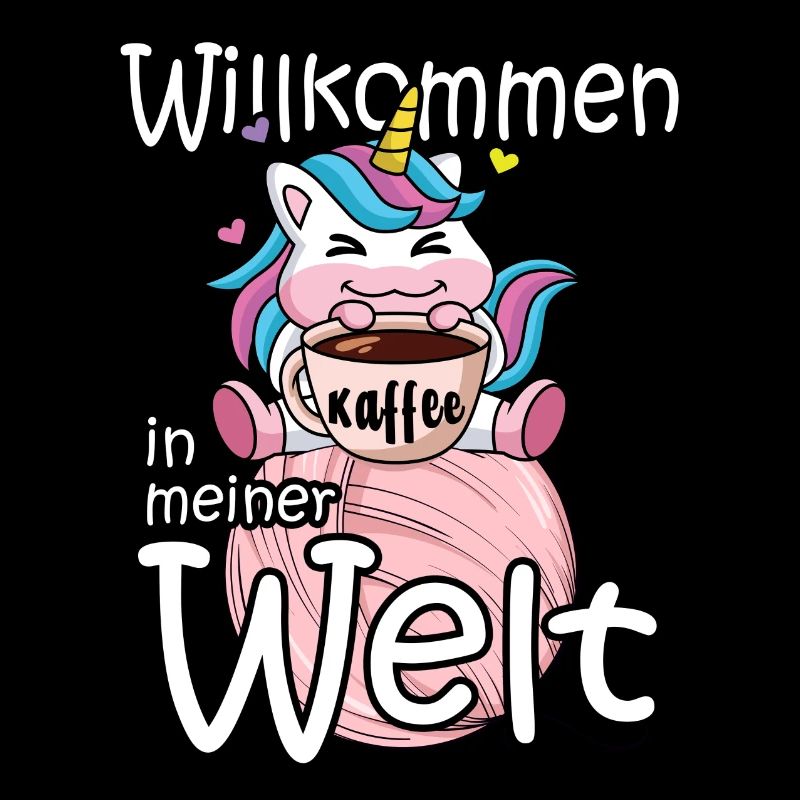 Wolle Und Kaffee Süßes Einhorn
