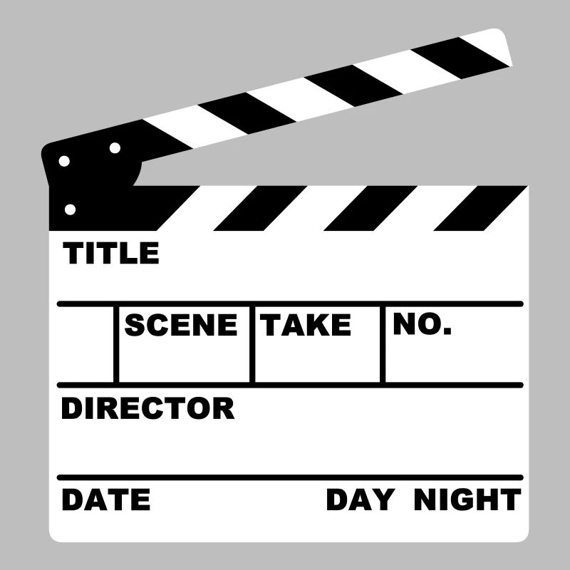 Klappe - clapperboard