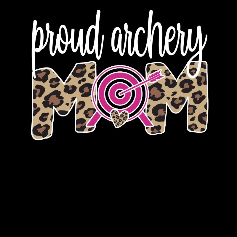 Fière maman de tir à l’arc Maman Des Archers Mère