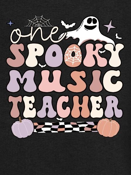 Spooky Music Teacher Halloween Music Teaching Gift