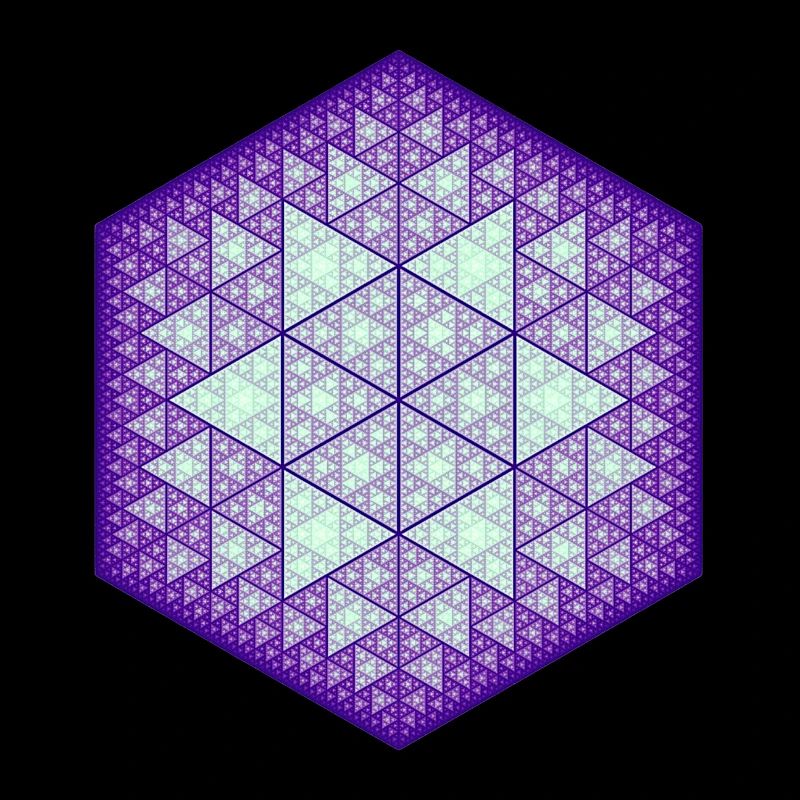 Sierpinski Hexagon Stern
