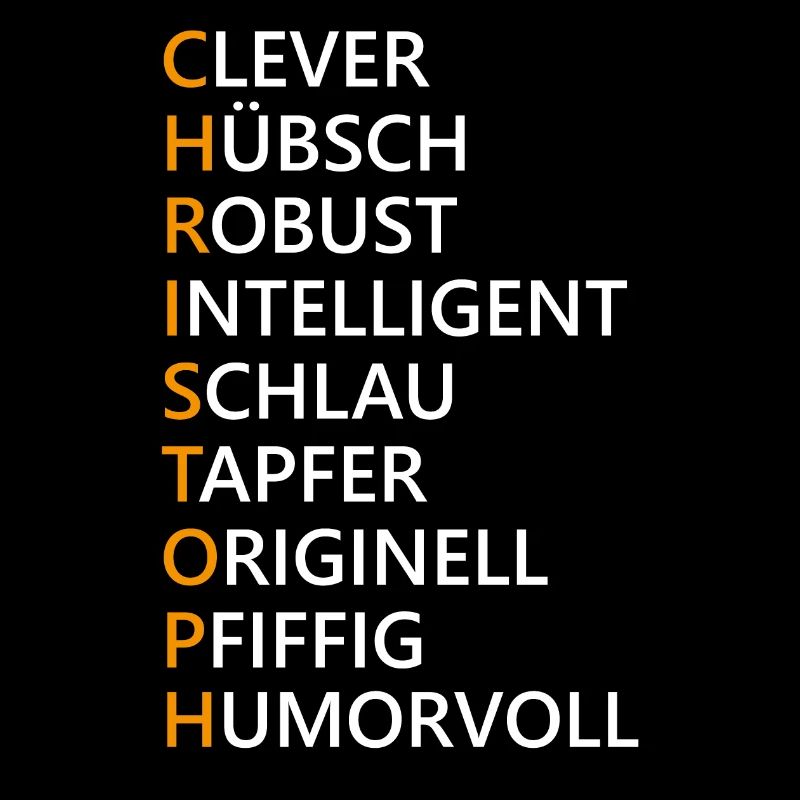 Christoph Name Geschenk