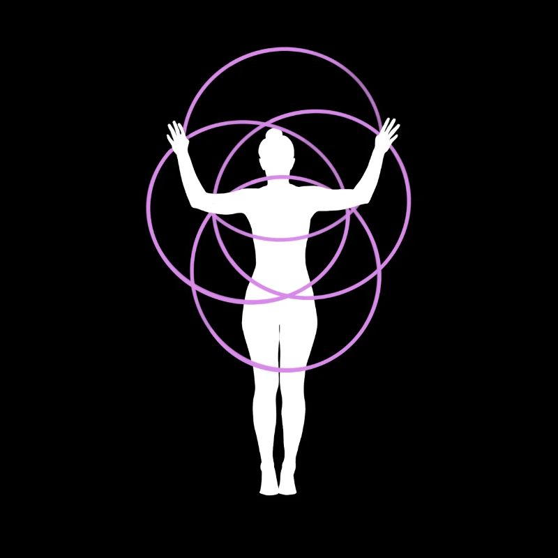 Hulahoop Silhouette