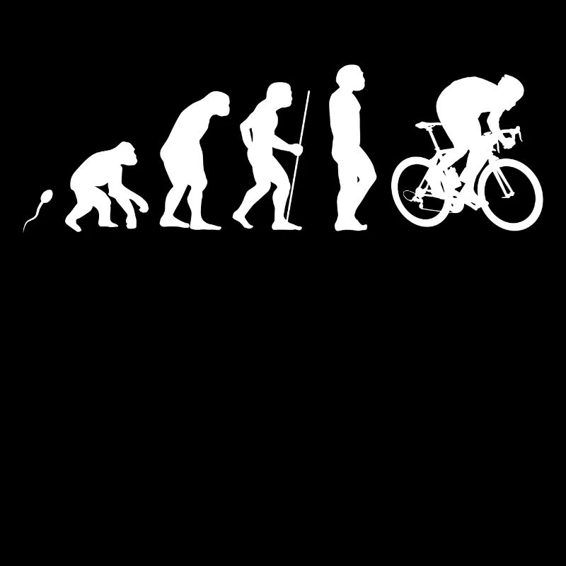 Road cyclist sprint