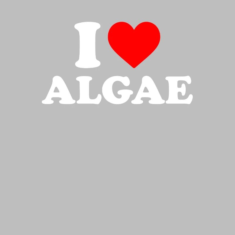 I love algae, algae diatom
