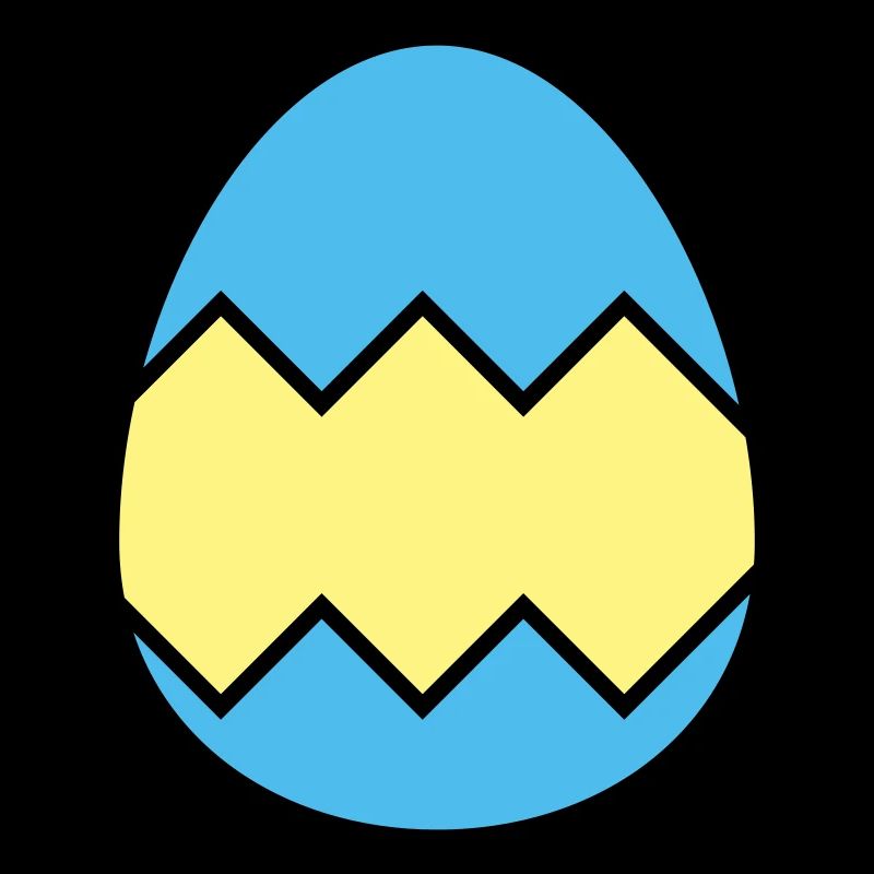 Osterei farbenfroh