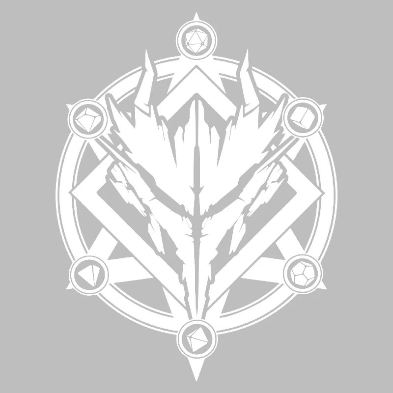 Magic circles Emblem Warlock