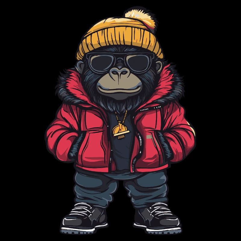 Gorille Cool Bande Dessinée