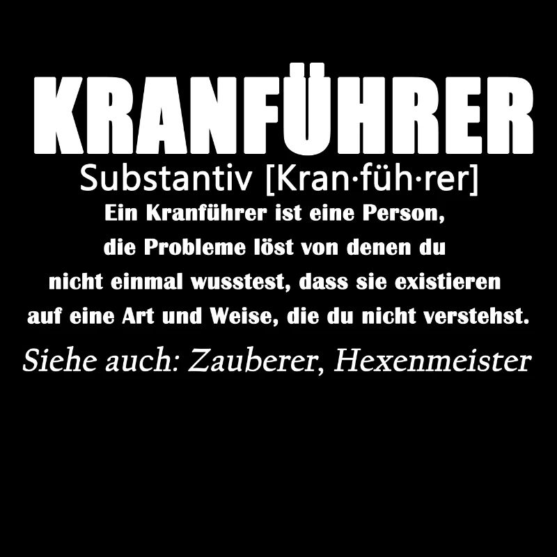 Kranführer - Kranführer Definition