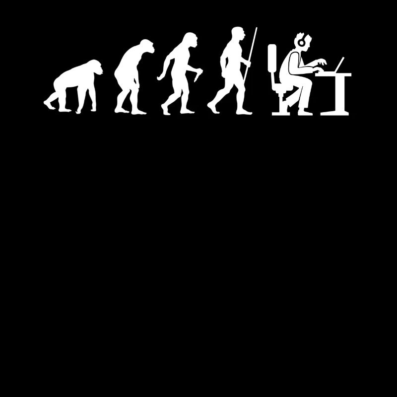 Evolution Computer PC Gamer T-Shirt & Hoodie