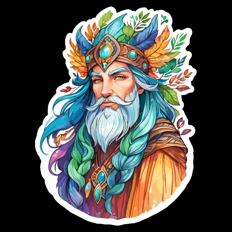 Aquarelles de druide