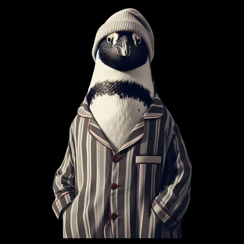 Pinguin im Pyjama