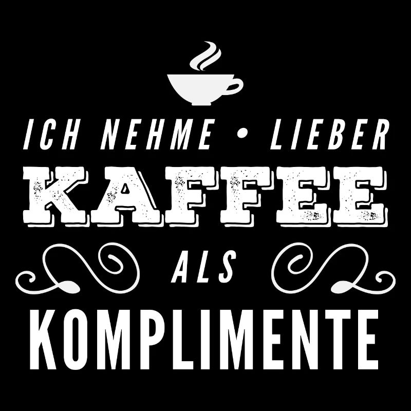 Lieber Kaffee als Komplimente