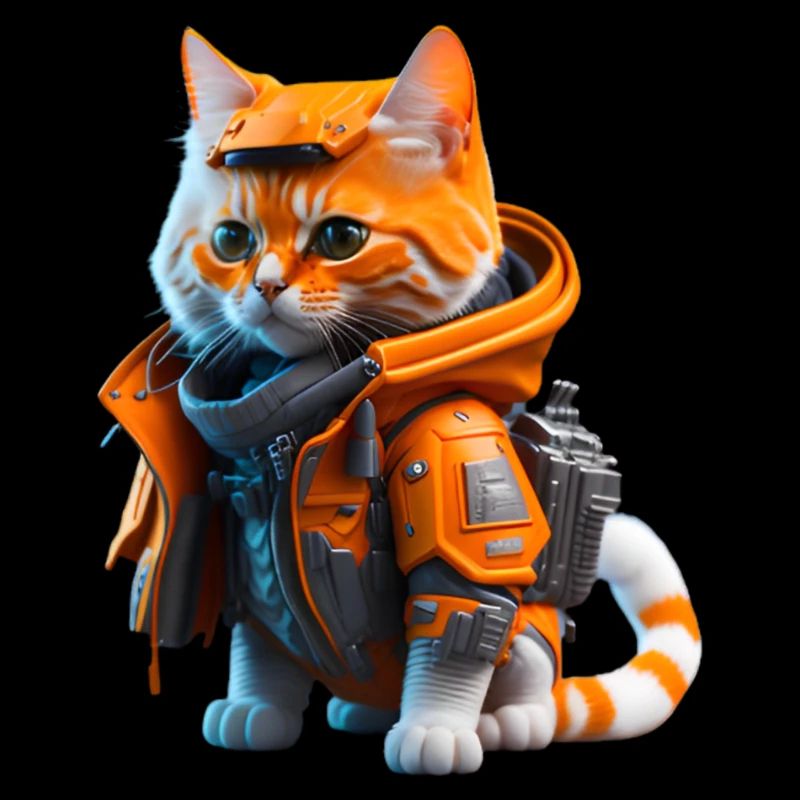 Die Weltraum Katze
