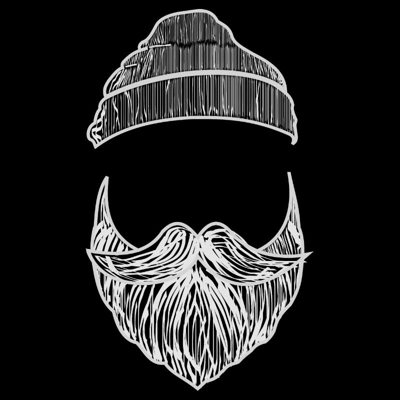 Beard with cap
