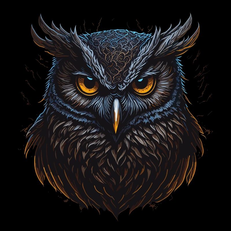 Cute Owls Face