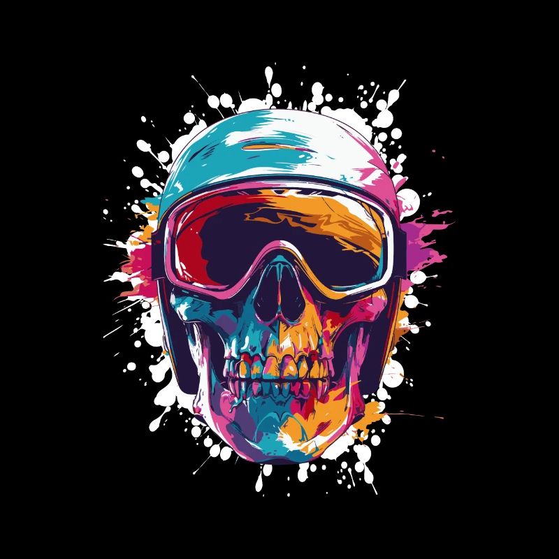 Ski Skull Ski Goggles