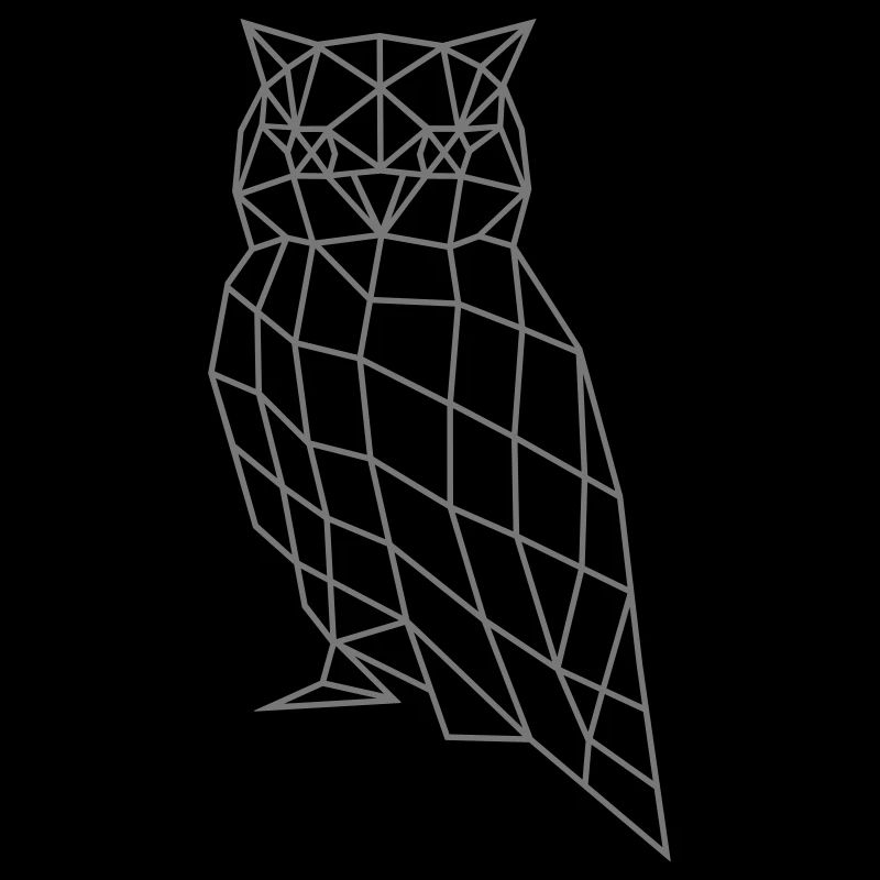 Eule | Vogel | Polygone