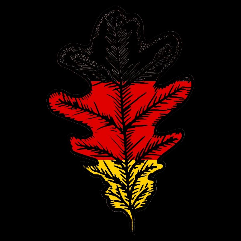 drapeau feuille de chêne