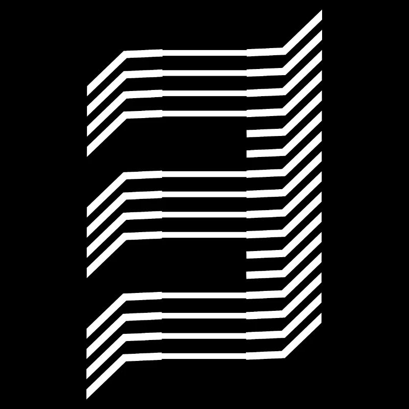 Eindeutige Nummer 3 "Weiß"