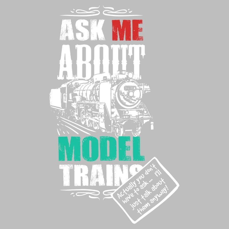 Model Train citation cadeau | Demandez-moi