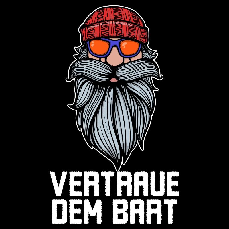 Humoristique Barbe Barbe Barbe Déclaration Barbe Coiffure