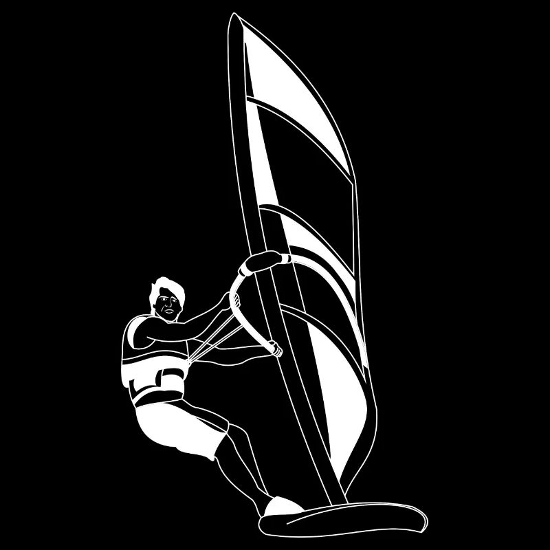 Cadeau de planeur de planche à voile